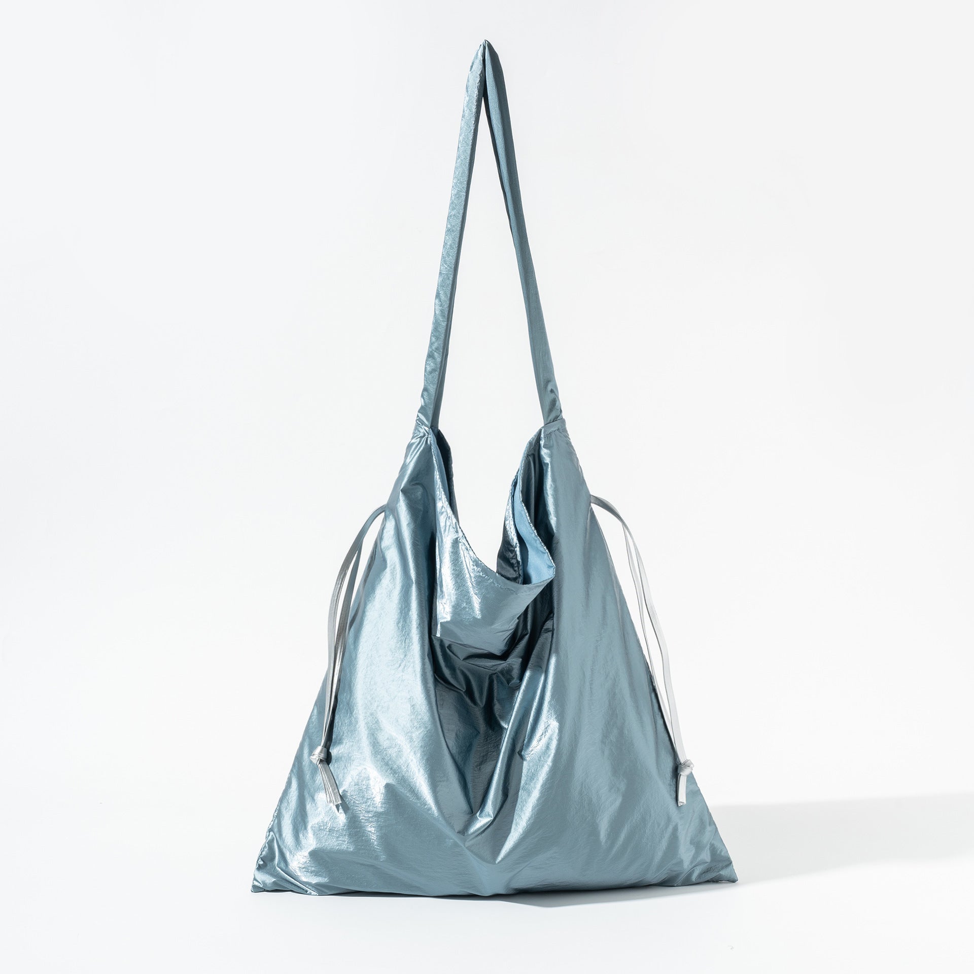 Tinfoil Shoulder Leisure Bag with Sandwich Pocket for Literary Women - Teleplus tinfoil shoulder leisure literary women