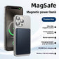 Titanium Alloy Magnetic Power Bank in Gray Gold and Blue - Teleplus titanium gray magnetic power bank alloy