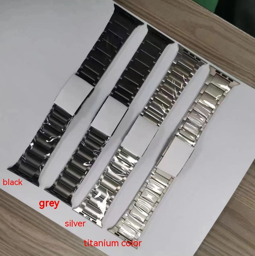 Titanium Watch Strap Intelligent Titanium Metal - Titanium Watch Strap with Turtle Buckle and Packing List