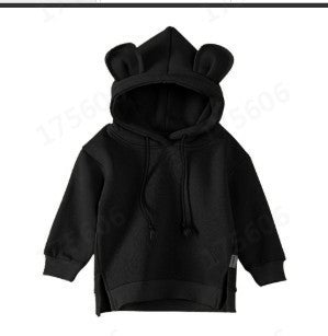 Toddler Baby Kids Boy Girl Cartoon Hoodies - Cartoon Hoodies for Kids Made of Cotton Main Fabric