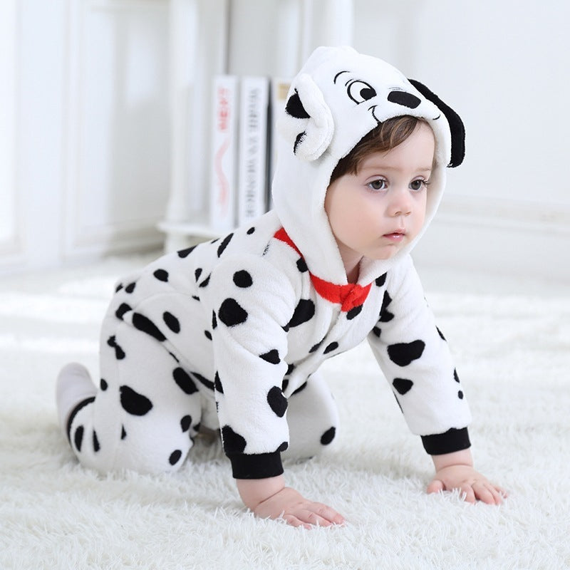 Toluo Rabbit Flannel Comfortable Animal Shape Puppy Jumpsuit - Toluo Rabbit Jumpsuit for Tiny Hopsters