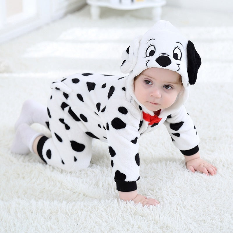 Toluo Rabbit Flannel Comfortable Animal Shape Puppy Jumpsuit - Toluo Rabbit Jumpsuit for Tiny Hopsters