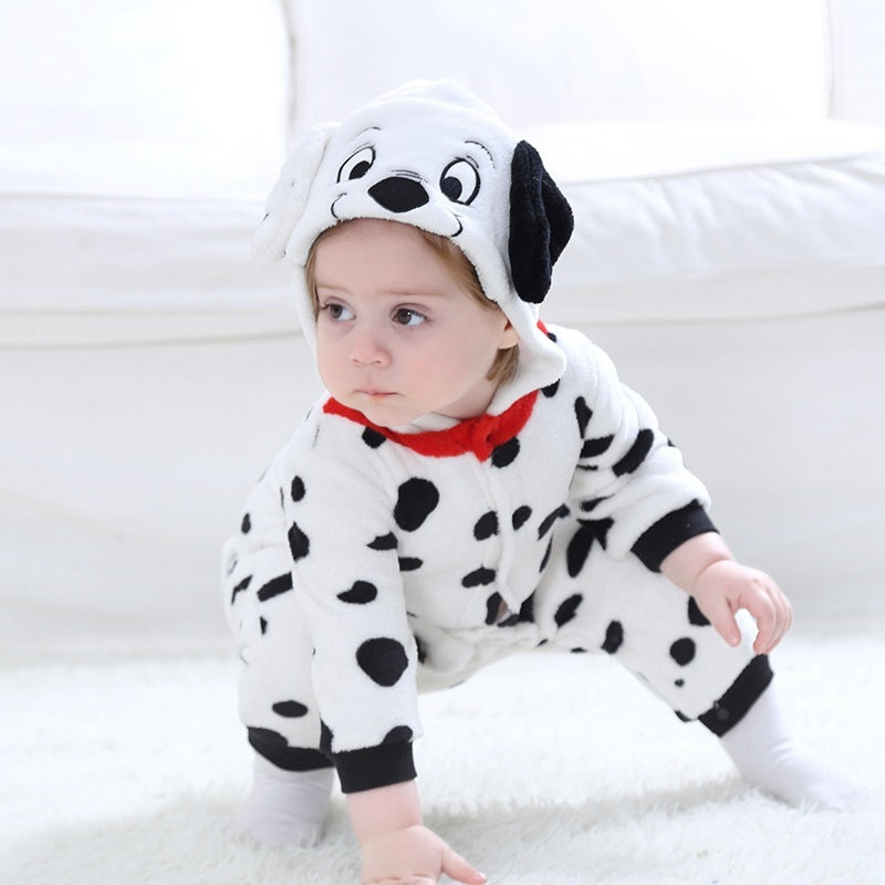 Toluo Rabbit Flannel Comfortable Animal Shape Puppy Jumpsuit - Toluo Rabbit Jumpsuit for Tiny Hopsters