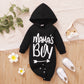 Tong Qiu Baby Long Sleeve Printed One Piece Creeper - Tong Qiu Baby Long Sleeve Printed One Piece Creeper