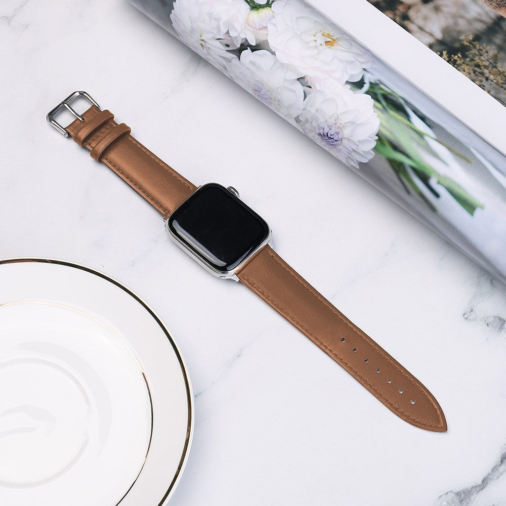 Top layer leather watch strap - Top Layer Leather Watch Strap in Various Colors