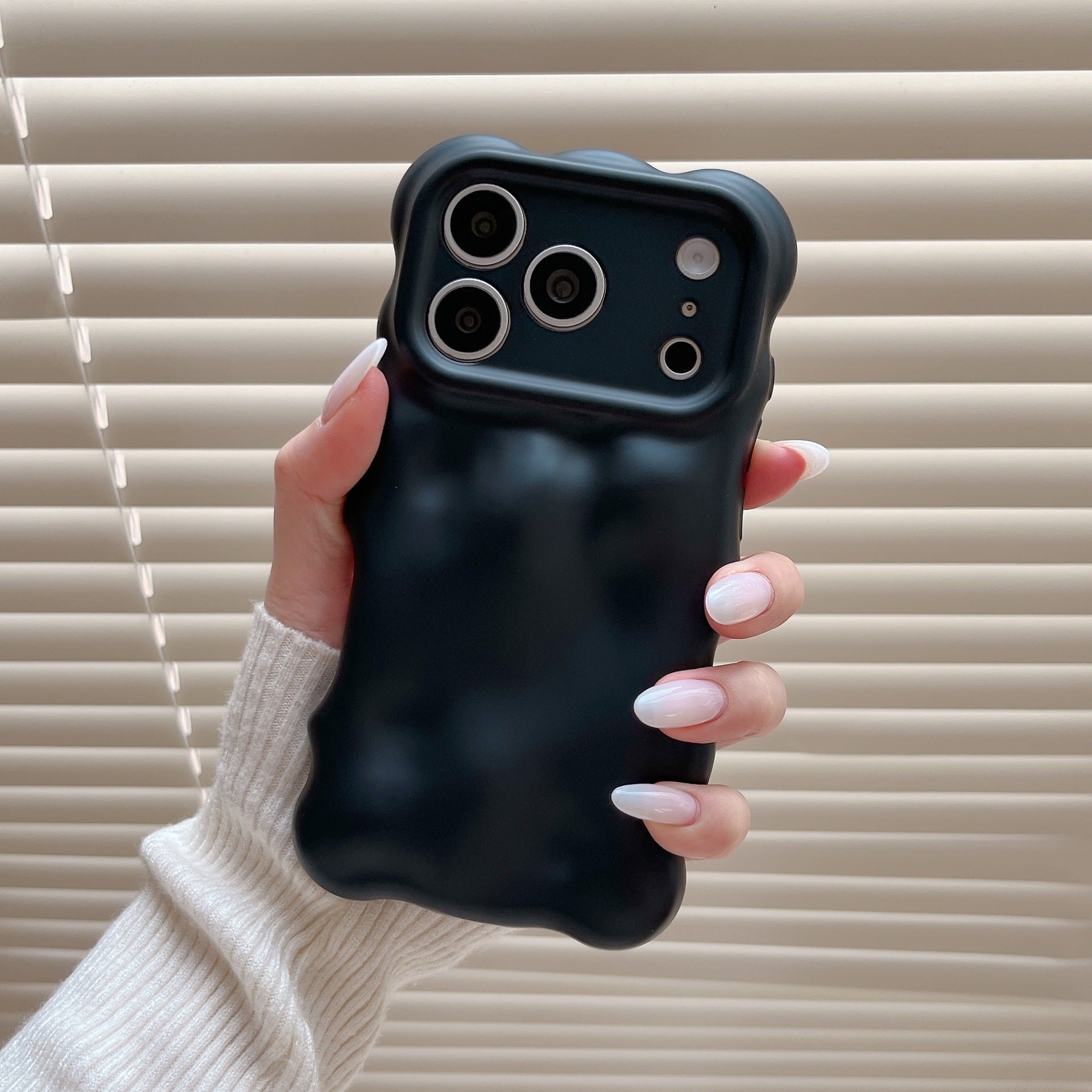 TPU Frosted Anti-Fall Case Compatible with iPhone Japanese Korean Style