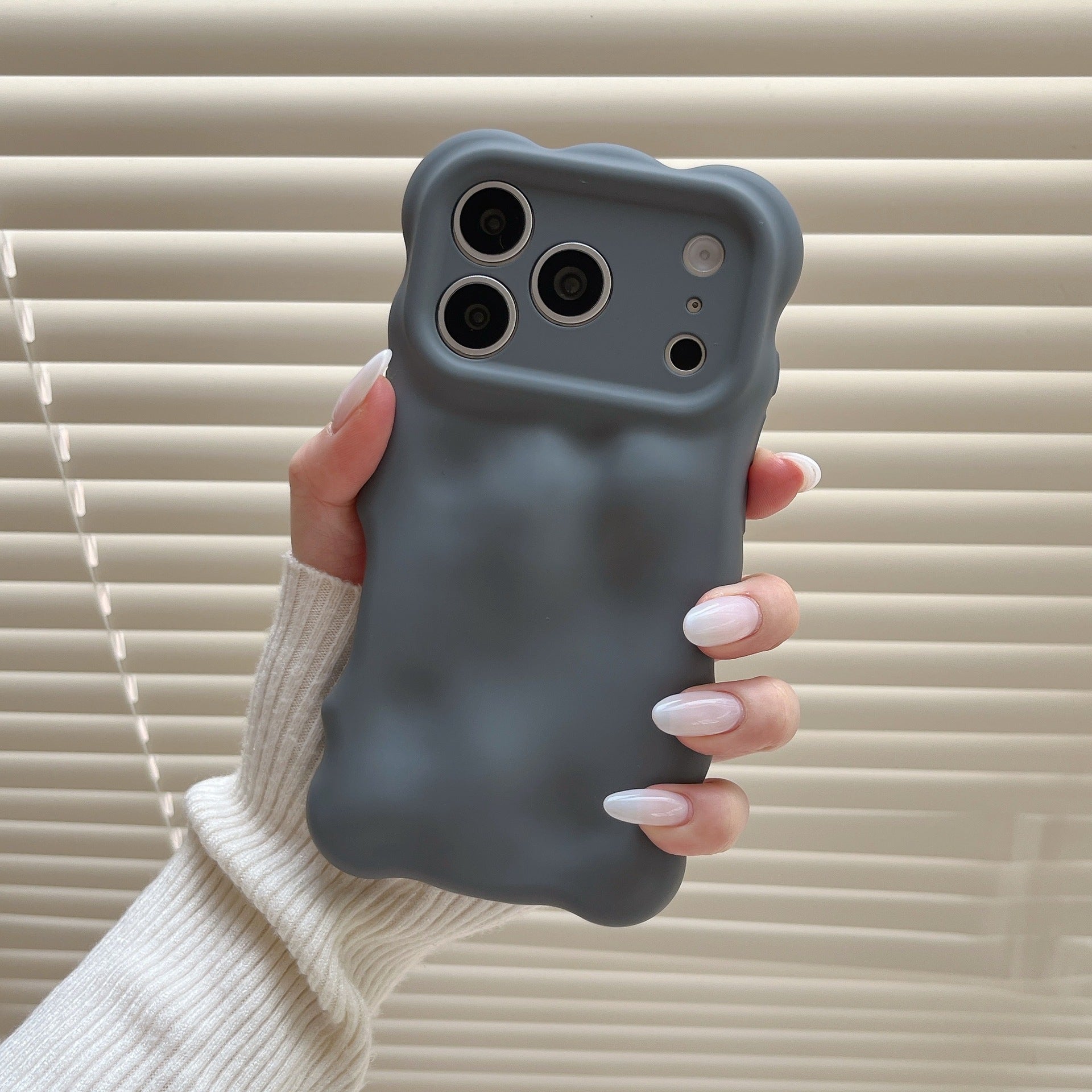 TPU Frosted Anti-Fall Case Compatible with iPhone Japanese Korean Style