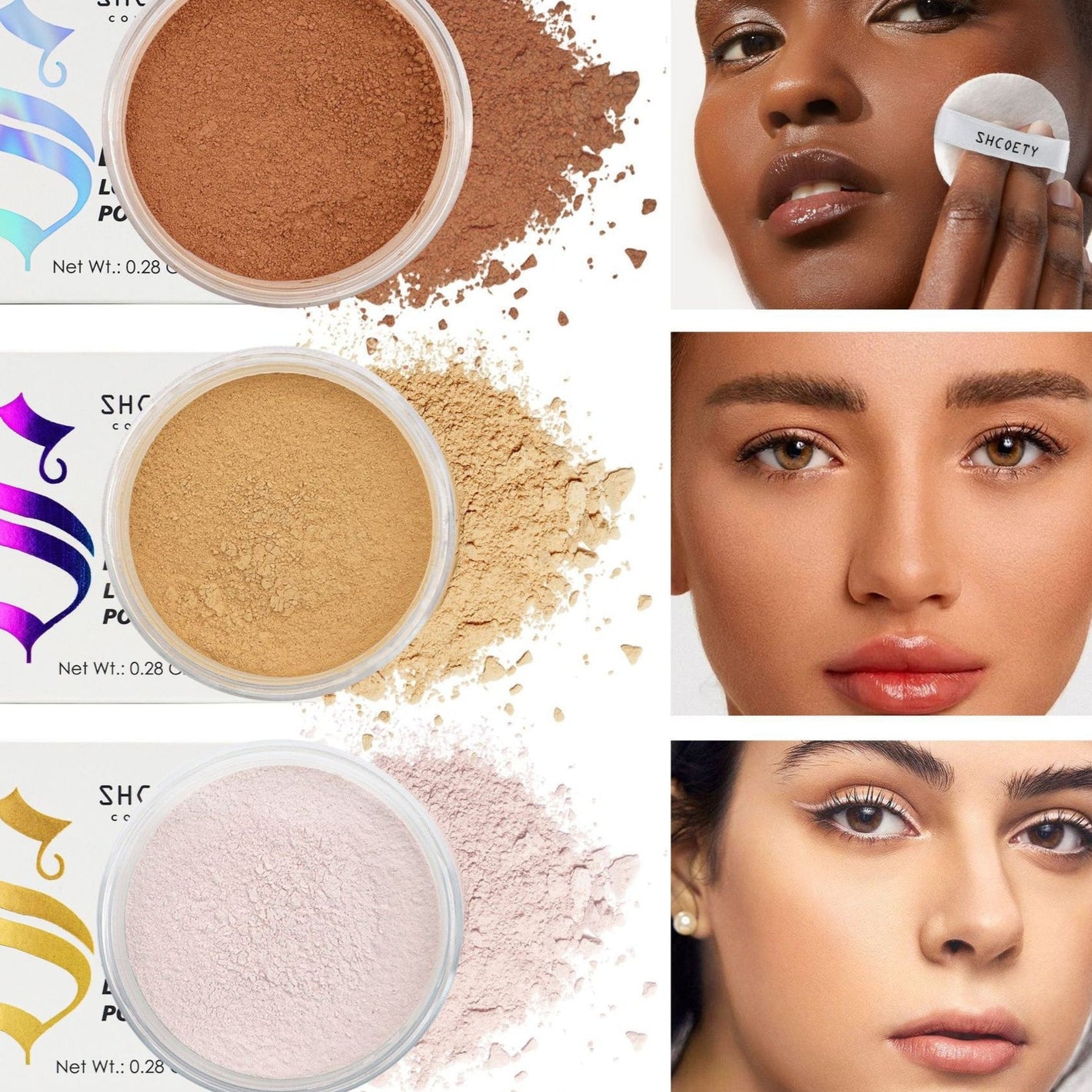 Translucent Setting Face Powder for All Skin Types Matte Finish 8g - Teleplus