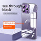 Transparent Black Shockproof Silicone Shell for iPhone with Screen Protector - Teleplus shell mobile phone screen
