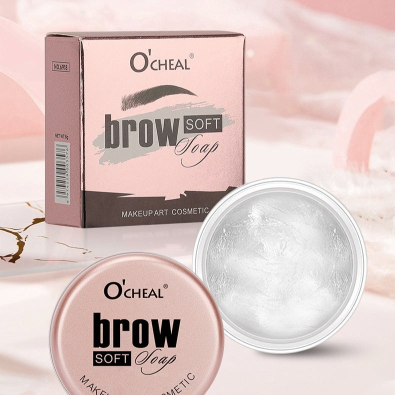 Transparent Colorless Eyebrow Gel with Shaping Protein and 8g Net Weight - Teleplus transparent colorless eyebrow gel