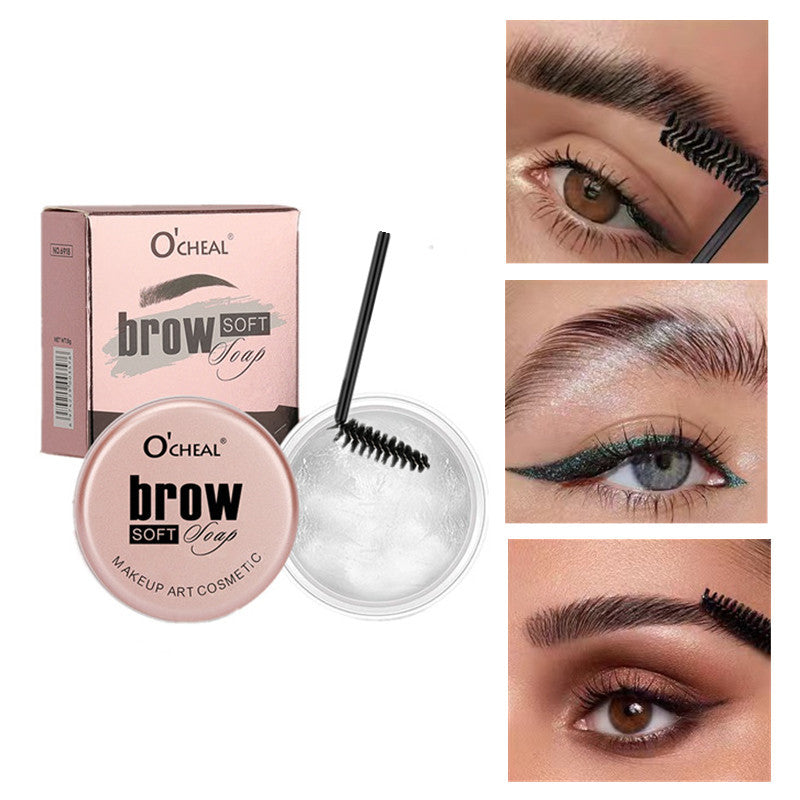 Transparent Colorless Eyebrow Gel with Shaping Protein and 8g Net Weight - Teleplus transparent colorless eyebrow gel