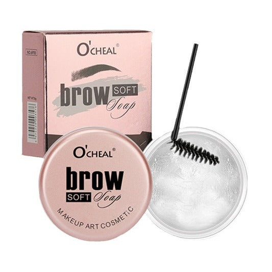 Transparent Colorless Eyebrow Gel with Shaping Protein and 8g Net Weight - Teleplus transparent colorless eyebrow gel