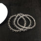Transparent Crystal Beaded Bracelet with Geometric Modern Design - Teleplus natural white cotton scattered beads stone