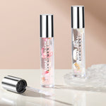 Transparent Dried Flower Lip Gloss with Moisturizing and Repairing Benefits - Teleplus for transparent dried flower lip