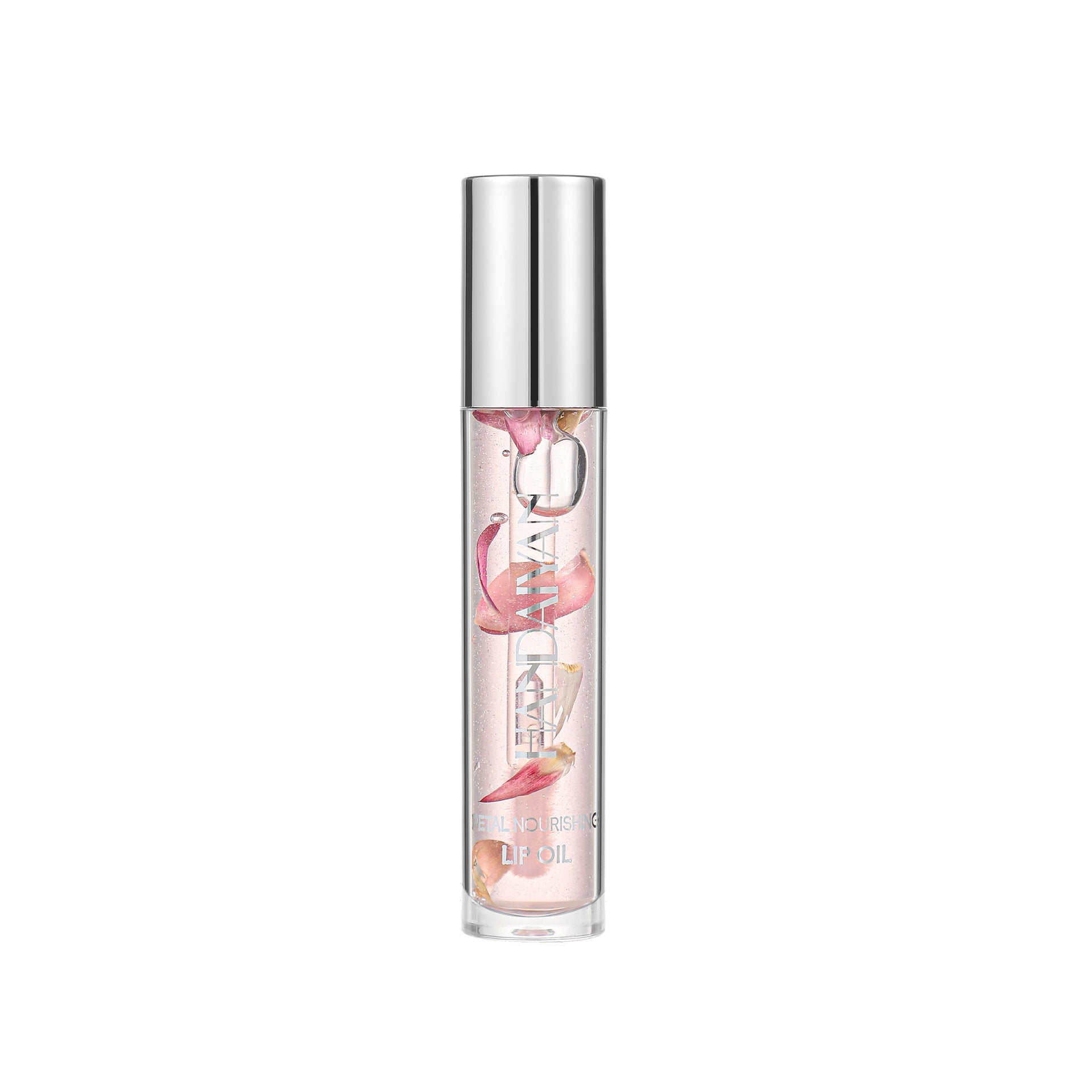Transparent Dried Flower Lip Gloss with Moisturizing and Repairing Benefits - Teleplus for transparent dried flower lip