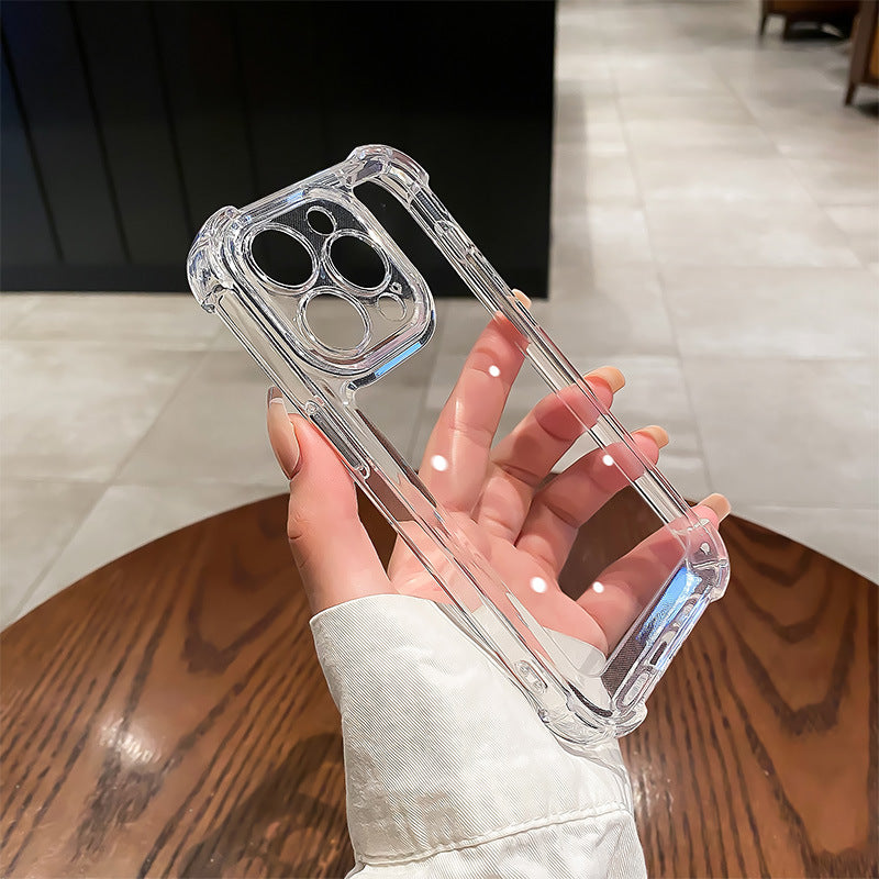 Transparent Fine Hole Acrylic Drop-Resistant Space Shell for Phone Protection - Teleplus transparent fine hole acrylic