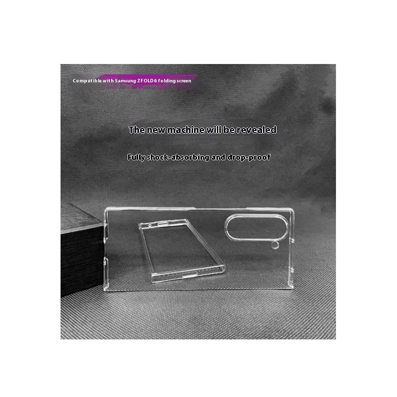 Transparent Hard Shell for Samsung with Shockproof and Heat Dissipation - Teleplus transparent hard shell