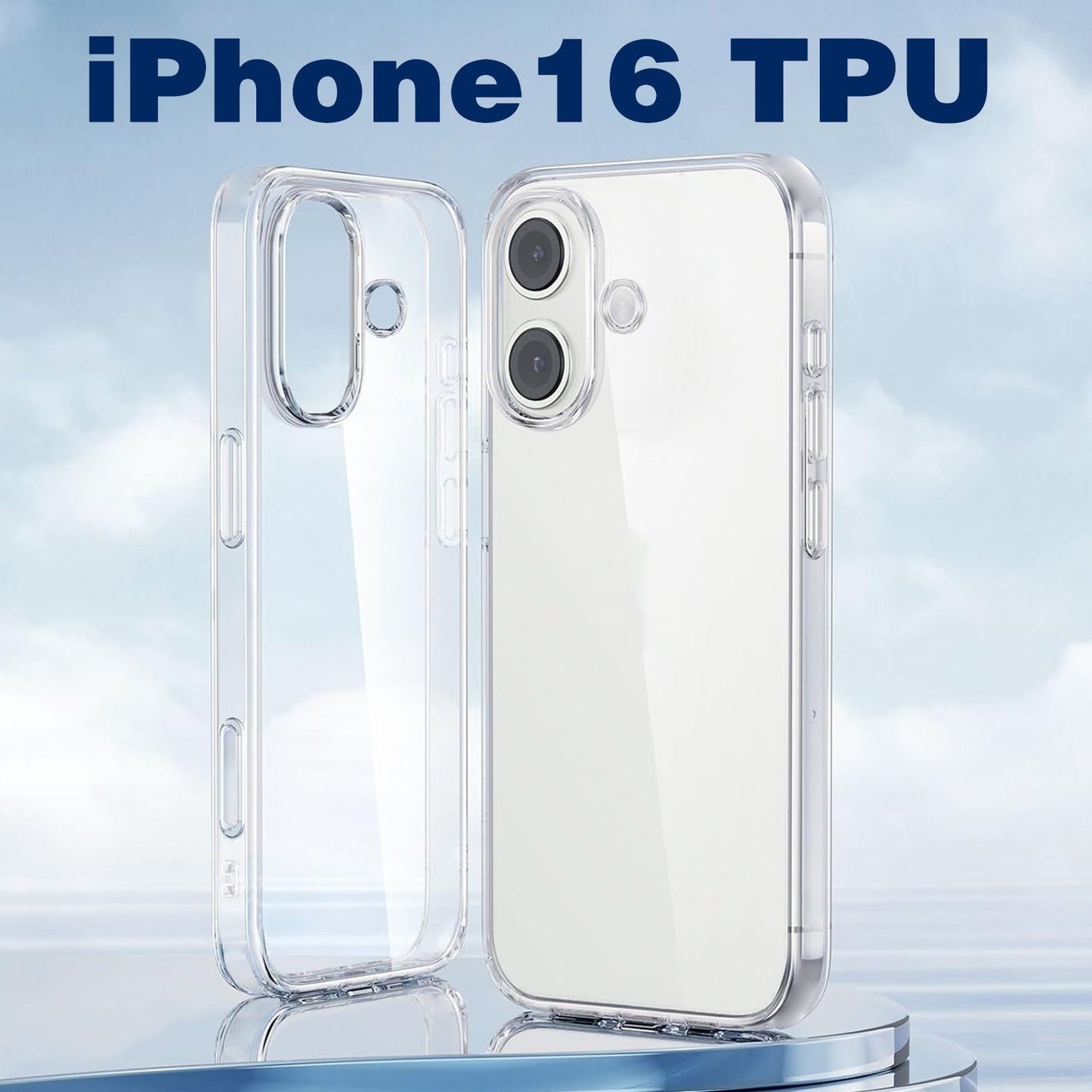 Transparent Large Hole Phone Case with High Permeability TPU for Heat Dissipation - Apple Devices transparent large