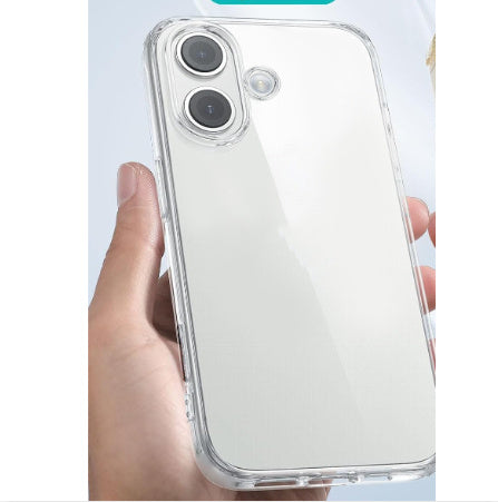 Transparent Large Hole TPU Soft Shell Full Cover Phone Case - Transparent Large Hole Phone Case for Apple Devices