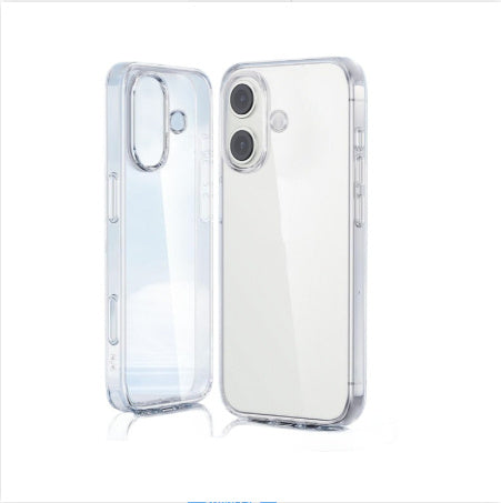 Transparent Large Hole TPU Soft Shell Full Cover Phone Case - Transparent Large Hole Phone Case for Apple Devices