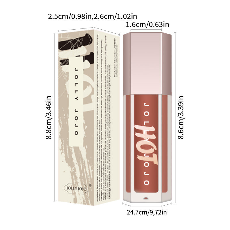 Transparent Lip Gloss with Lasting Moisturize and Brightening Highlight - Teleplus Moisturizing transparent lip gloss