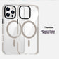 Transparent Magnetic Phone Case Suitable For Anti-fall Shell Protective Case - Transparent Magnetic Phone Case