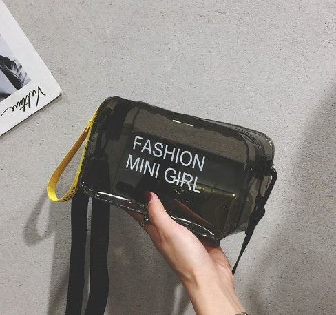Transparent Square Fashion Jelly Single Shoulder Women’s Bag in Multiple Colors - Teleplus transparent square fashion