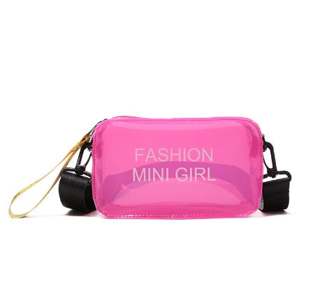 Transparent Square Fashion Jelly Single Shoulder Women’s Bag in Multiple Colors - Teleplus transparent square fashion