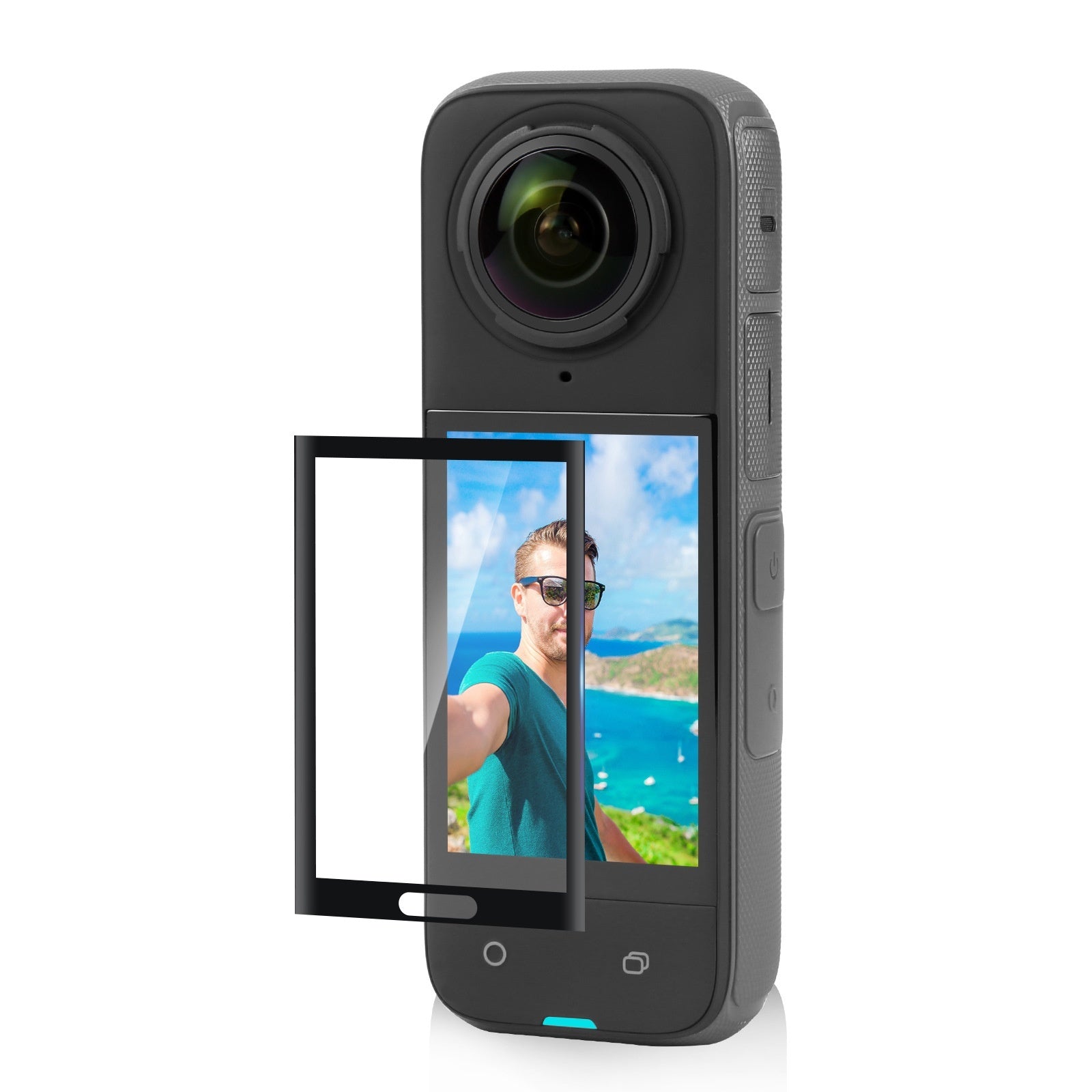 Transparent Tempered Film for Panoramic Sports Camera Protection - Teleplus panoramic sports camera tempered film