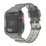 Transparent TPU Watch Strap Glacier Tpu for Durable Fit - Teleplus glacier watch strap tpu transparent