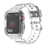 Transparent TPU Watch Strap Glacier Tpu for Durable Fit - Teleplus glacier watch strap tpu transparent