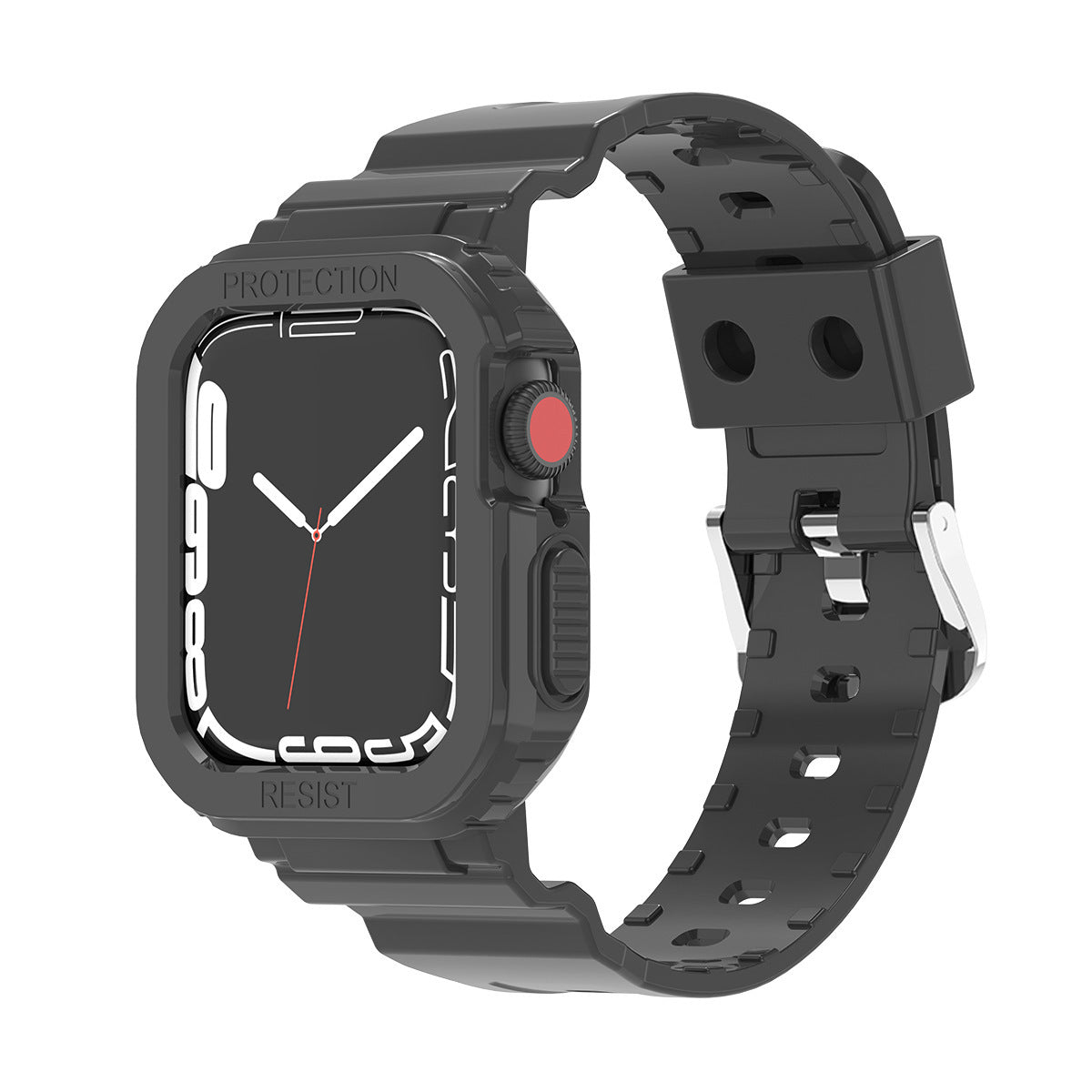 Transparent TPU Watch Strap Glacier Tpu for Durable Fit - Teleplus glacier watch strap tpu transparent