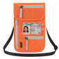 Travel Abroad Document Package Multi-functional Waterproof Neck Passport Holder - Passport Holder That Keeps Your Bag