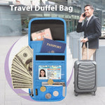 Travel Abroad Document Package Multi-functional Waterproof Neck Passport Holder - Passport Holder That Keeps Your Bag