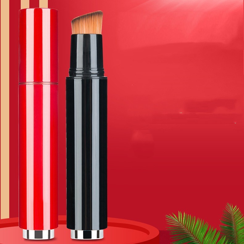 Travel Portable Liquid Foundation Automatic Makeup Brush with Man-Made Fiber - travel portable liquid foundation