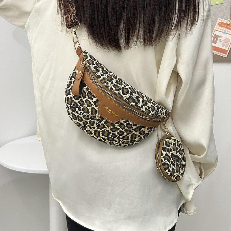 Trend Embroidered Crossbody Bag with Polyester Lining for Leisure Travel - Teleplus fashion trend embroidered crossbody