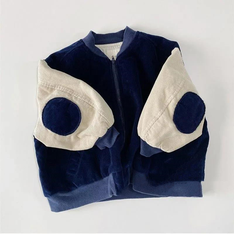 Trendy Autumn Cotton Corduroy Jacket for Children 3-8 Years - Teleplus baseball uniform women corduroy jacket trendy