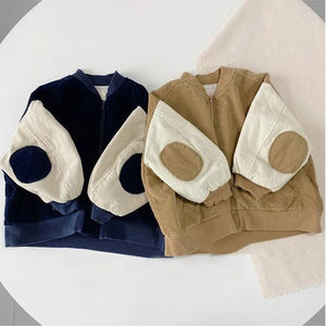 Trendy Autumn Cotton Corduroy Jacket for Children 3-8 Years - Teleplus baseball uniform women corduroy jacket trendy