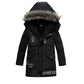 Trendy Hooded Letter Cotton Jacket with Polyester Lining in United States - Teleplus for united states chf letter cotton