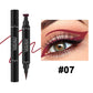 Triangle Seal Color Double Head Liquid Eyeliner in Multiple Shades - Teleplus triangle seal color double head liquid