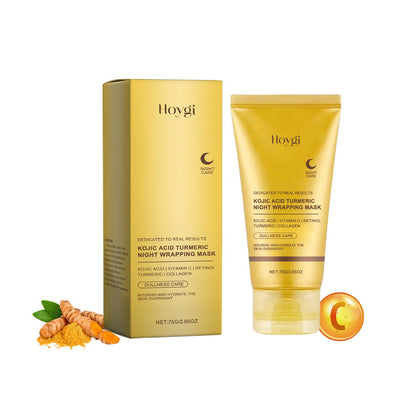 Turmeric Collagen Tearing Facial Mask for Skin Rejuvenation - Teleplus turmeric collagen tearing facial mask