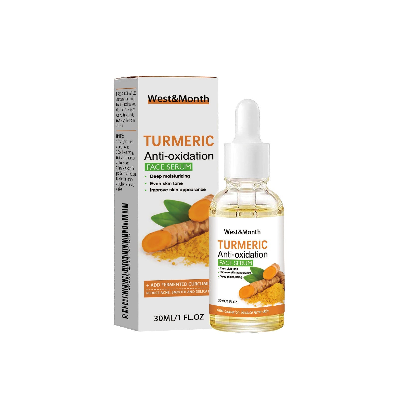 Turmeric Facial Smallpox Serum for Diluting and Refreshing Skin - Teleplus turmeric facial smallpox diluting refreshing