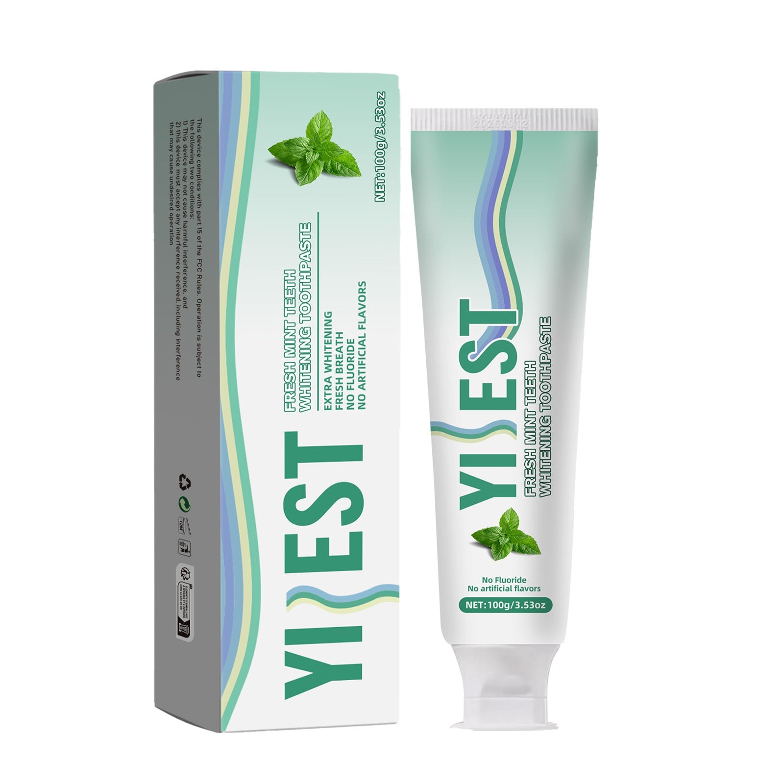 Tut Mint Toothpaste with Nano Hydroxyapatite and Coconut Flavor 100g - nano hydroxyapatite deodorant tooth tut mint
