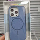 Two-color Skin Feeling Magnetic Suction AI Photo Button Phone Case
