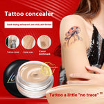 Two-Color Tattoo Concealer Set with Cleansing and Brush Oils - Teleplus two-color tattoo concealer combined cleansing