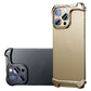 Two-in-One Metal Shell for iPhone with Corner Pad Phone Seamless - Teleplus metal corner pad phone seamless shell