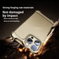 Two-in-One Metal Shell for iPhone with Corner Pad Phone Seamless - Teleplus metal corner pad phone seamless shell
