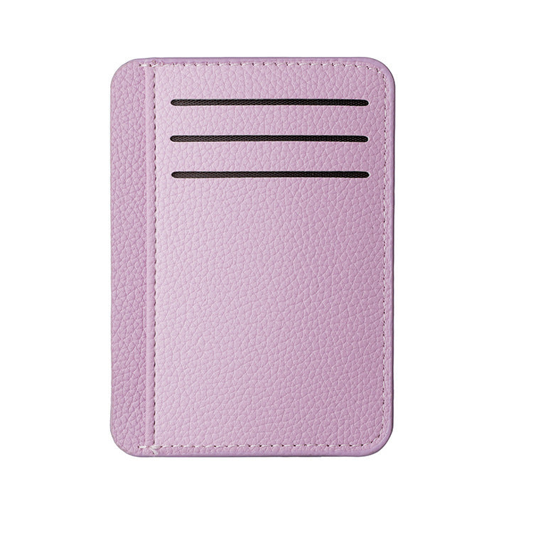 Ultra-light PU Leather Multiple Card Slots Student Holder in Macaron Colors - Wallet Wonder with Capacity Fun capacity