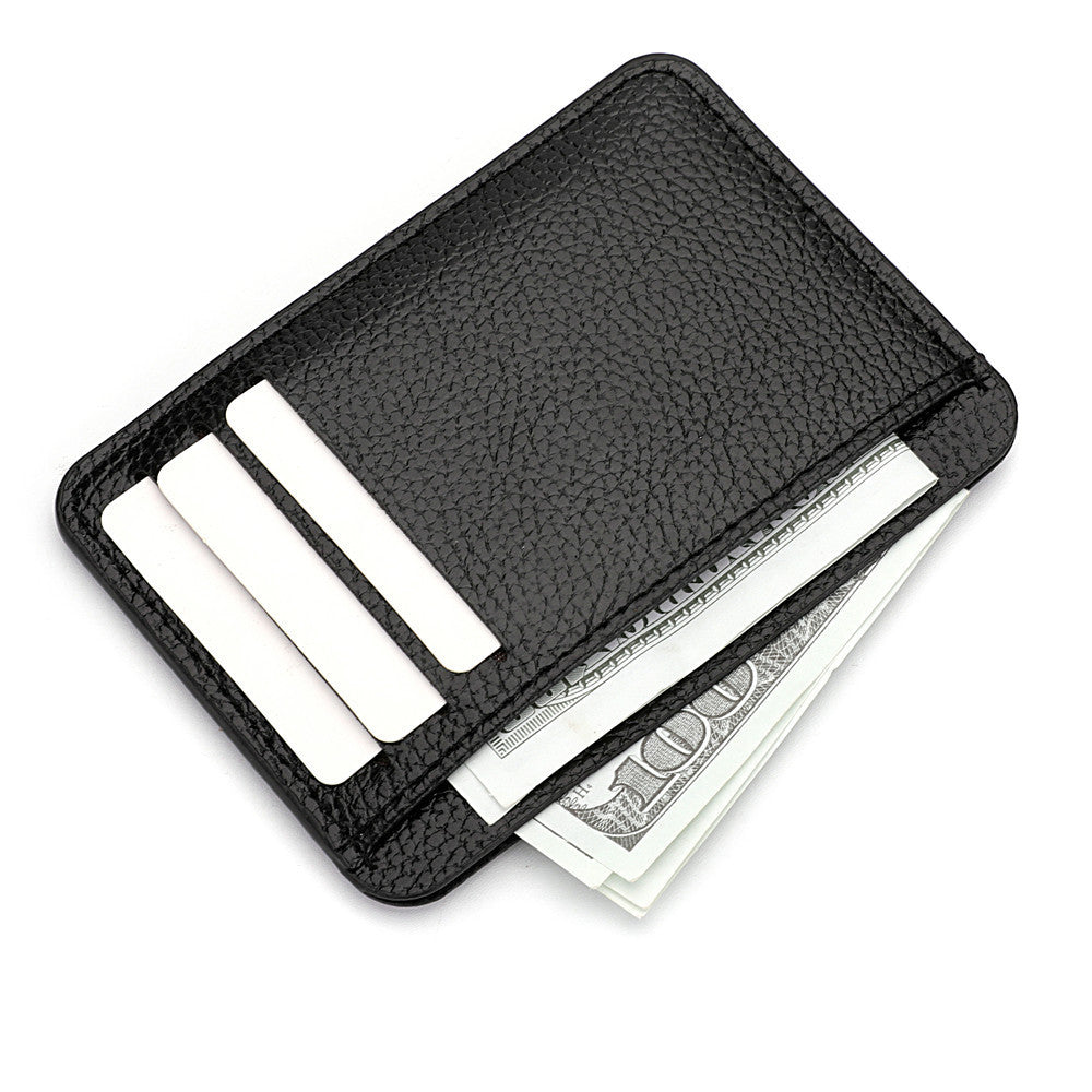 Ultra-light PU Leather Multiple Card Slots Student Holder in Macaron Colors - Wallet Wonder with Capacity Fun capacity