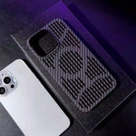 Black MagSafe Phone Case with Carbon Fiber Shockproof and Heat Dissipation for United States - Ultra-thin Feature